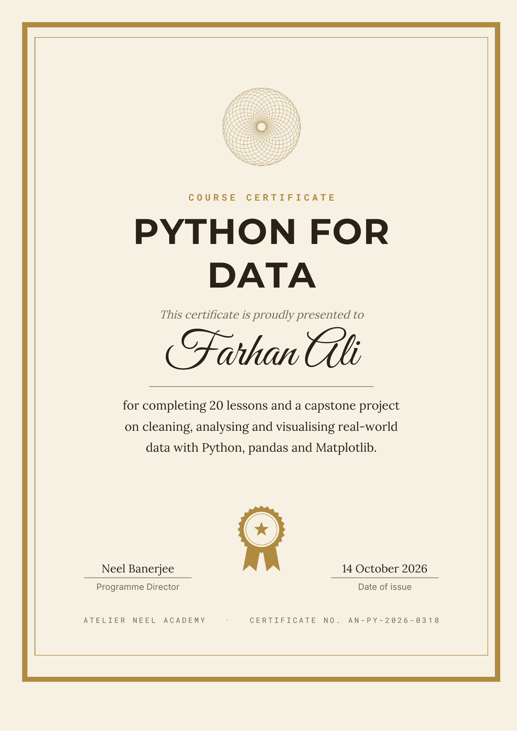 Python for Data — page preview
