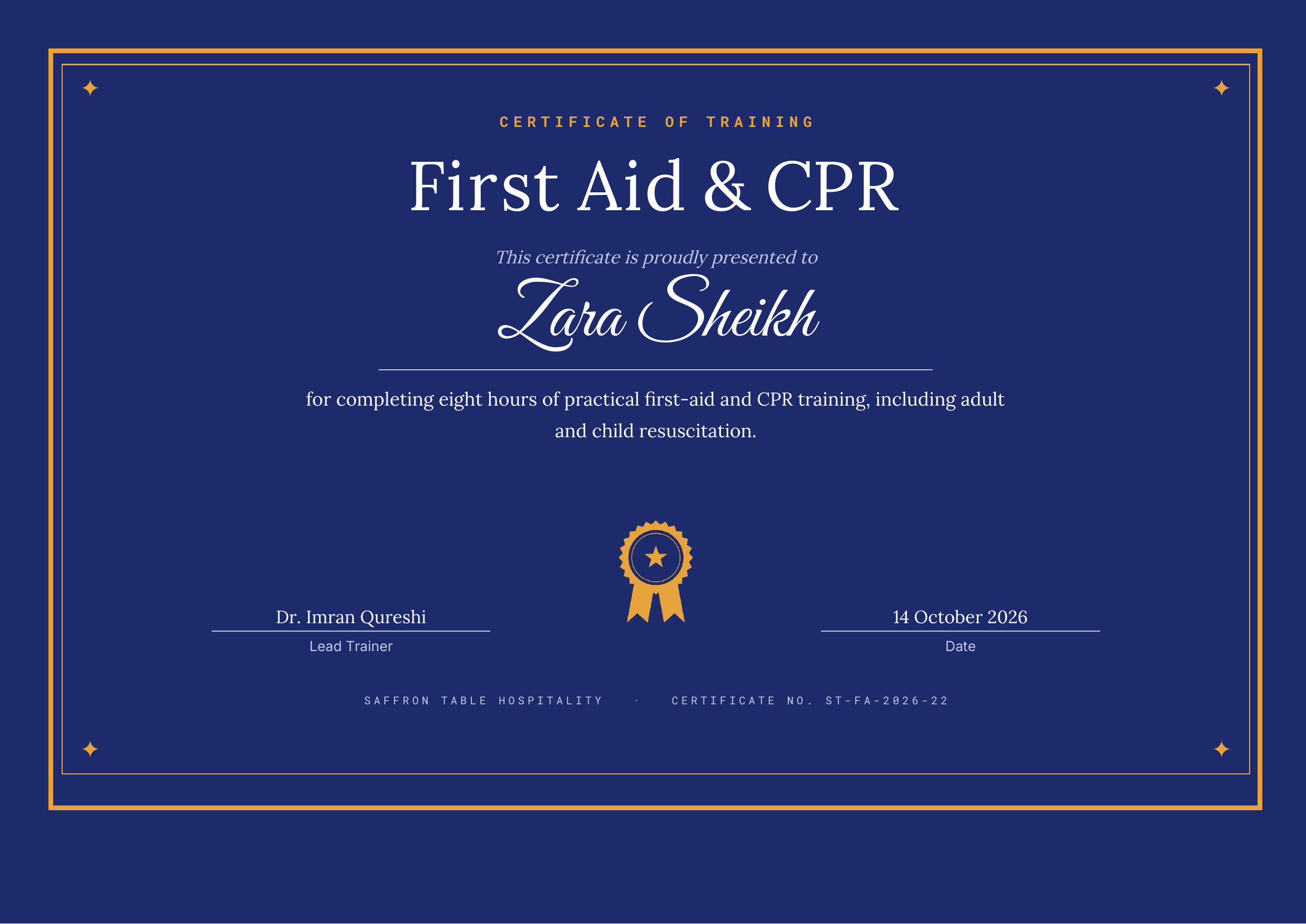 First Aid & CPR — page preview