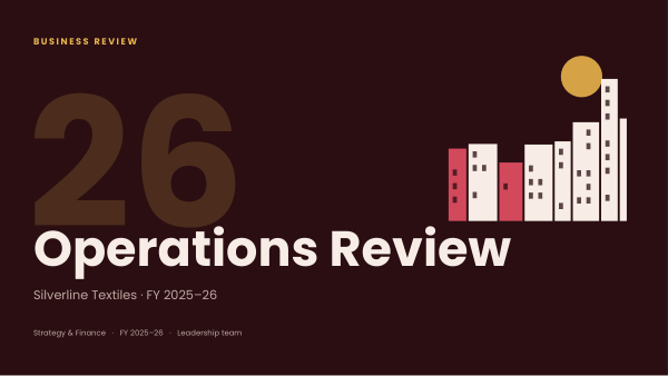 Operations Review (Oxblood) — preview
