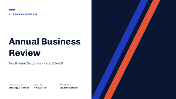 Annual Business Review (Cobalt) — preview