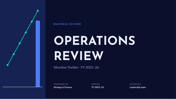 Operations Review (Ink Blue) — preview