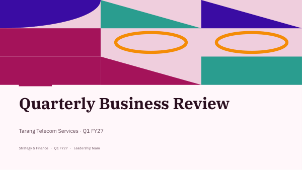 Quarterly Business Review (Berry) — preview