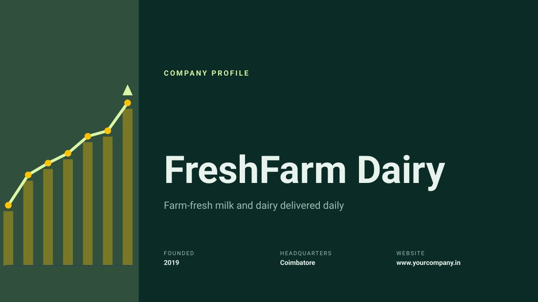 FreshFarm Dairy (Dark Green) — cover slide