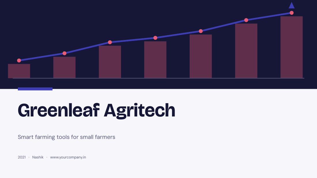 Greenleaf Agritech (Indigo Light) — cover slide