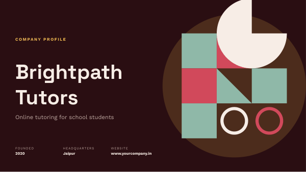 Brightpath Tutors (Oxblood) — preview