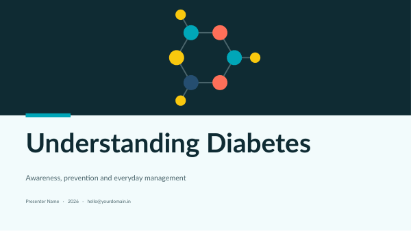 Understanding Diabetes (Aqua Coral) — preview