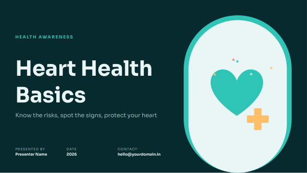 Heart Health Basics (Deep Teal) — preview