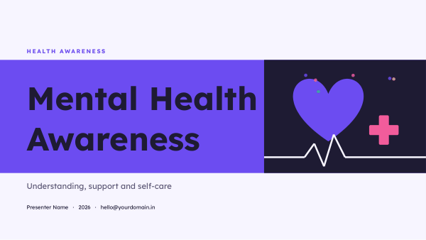 Mental Health Awareness (Soft Lilac) — preview