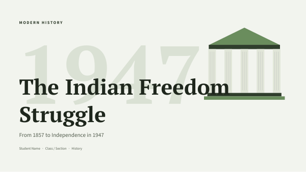 The Indian Freedom Struggle (Sage) — preview