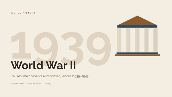 World War II (Kraft) — preview