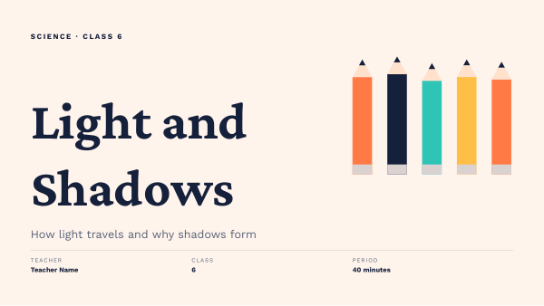 Light and Shadows (Peach Navy) — preview