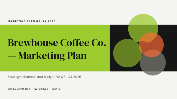 Brewhouse Coffee Co. (Grey Lime) — preview
