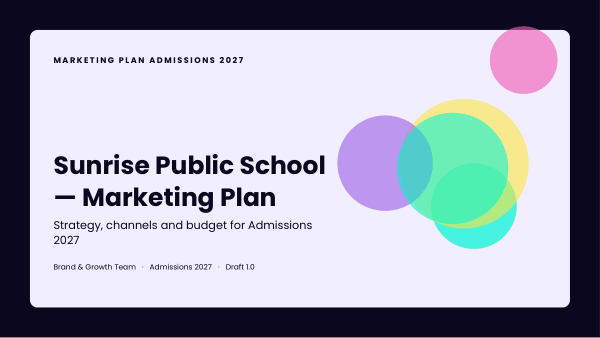 Sunrise Public School (Neon Night) — preview
