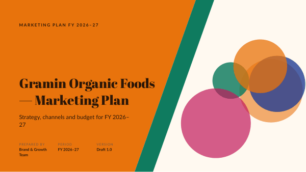 Gramin Organic Foods (Saffron) — preview