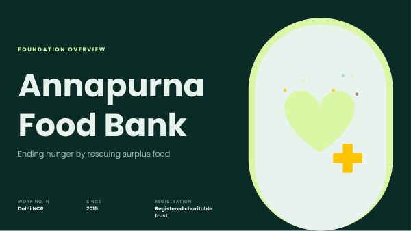 Annapurna Food Bank (Dark Green) — preview