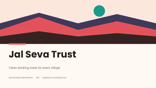 Jal Seva Trust (Paper Coral) — preview