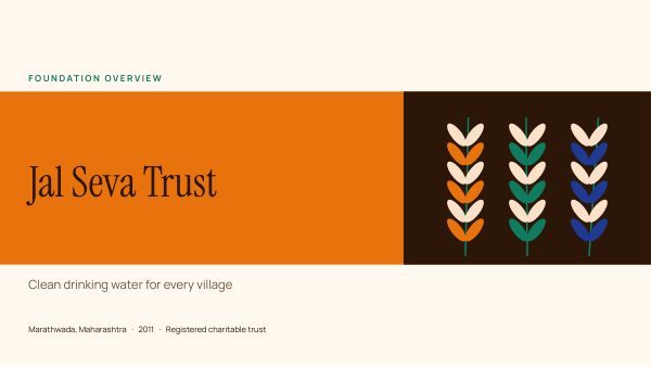 Jal Seva Trust (Saffron) — preview