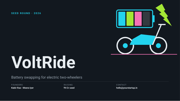 VoltRide (Gunmetal Cyan) — preview