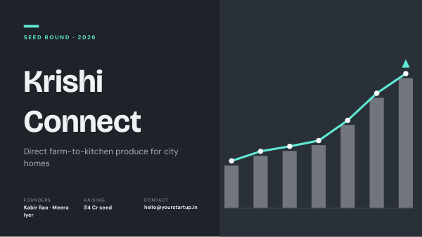 Krishi Connect (Slate Mint) — preview
