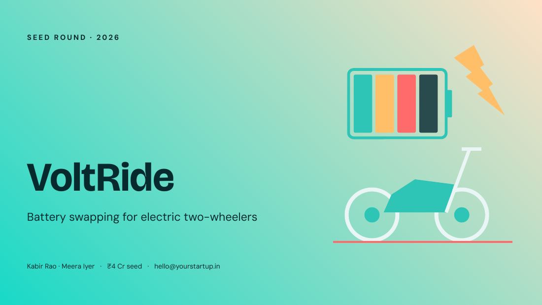 VoltRide (Deep Teal) — cover slide