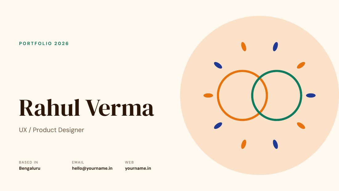 Rahul Verma (Saffron) — cover slide