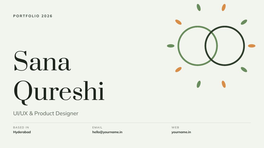 Sana Qureshi (Sage) — cover slide