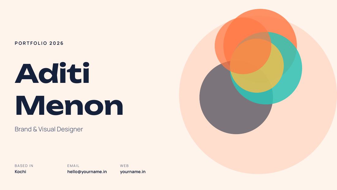 Aditi Menon (Peach Navy) — cover slide