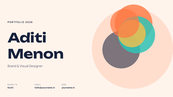 Aditi Menon (Peach Navy) — preview