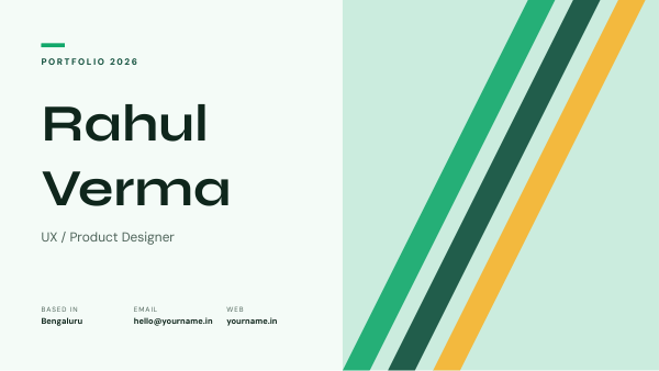 Rahul Verma (Fresh Mint) — preview