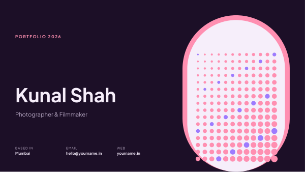 Kunal Shah (Dark Plum) — preview
