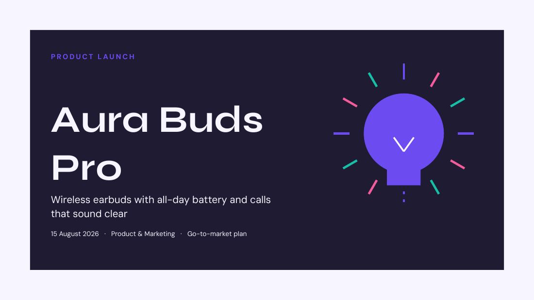 Aura Buds Pro (Soft Lilac) — cover slide