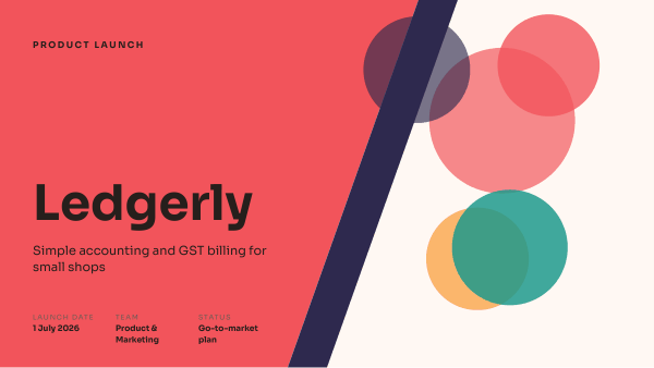 Ledgerly (Paper Coral) — preview