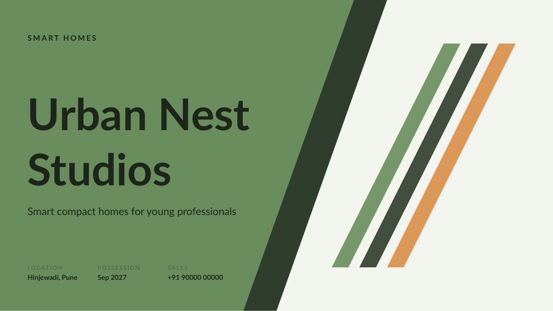 Urban Nest Studios (Sage) — cover slide