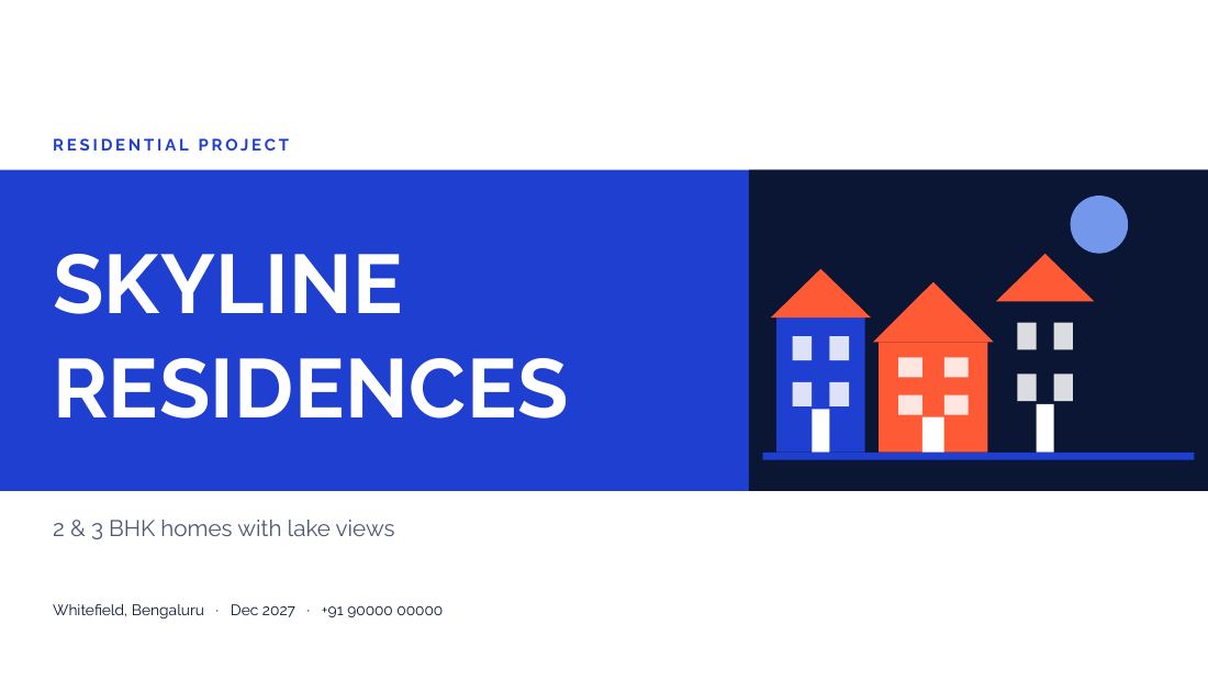 Skyline Residences (Cobalt) — cover slide