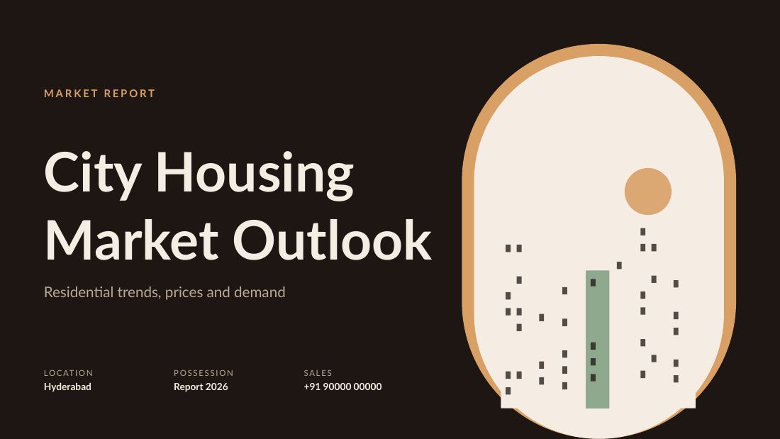 City Housing Market Outlook (Espresso) — cover slide