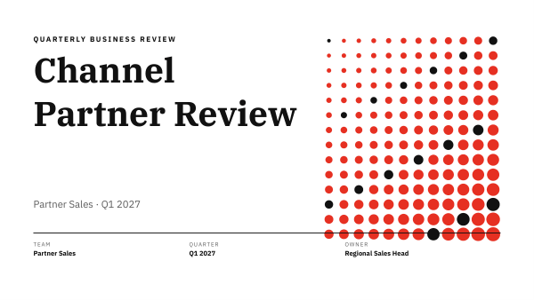Channel Partner Review (Swiss Red) — preview