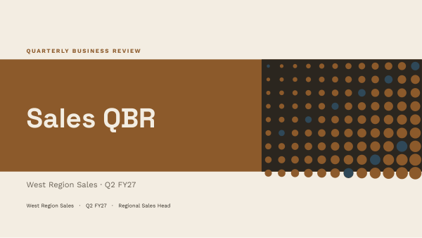 Sales QBR (Kraft) — preview