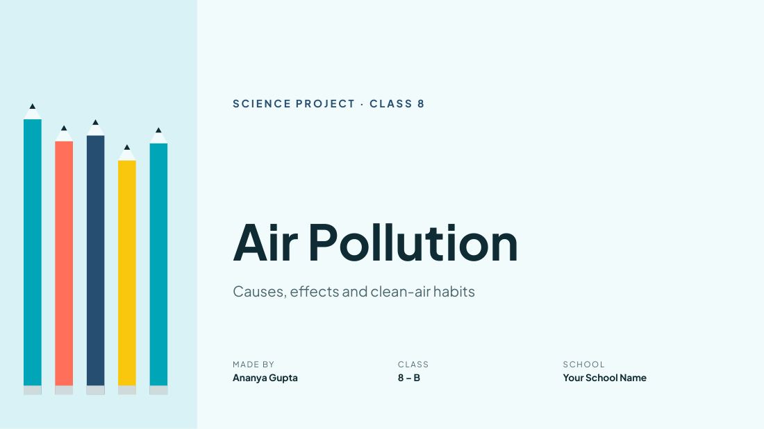 Air Pollution (Aqua Coral) — cover slide