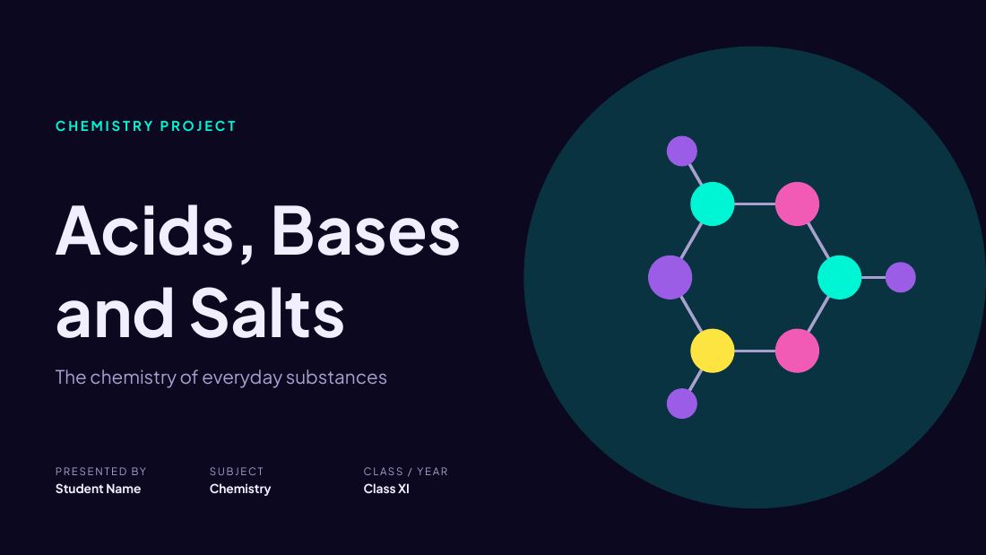 Acids, Bases and Salts (Neon Night) — cover slide