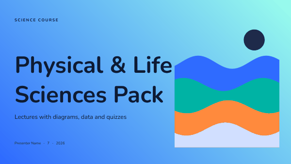 Physical & Life Sciences Pack — Science (long) — preview