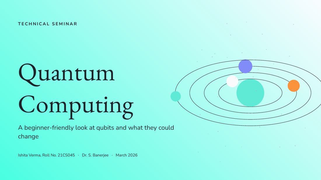 Quantum Computing (Slate Mint) — cover slide