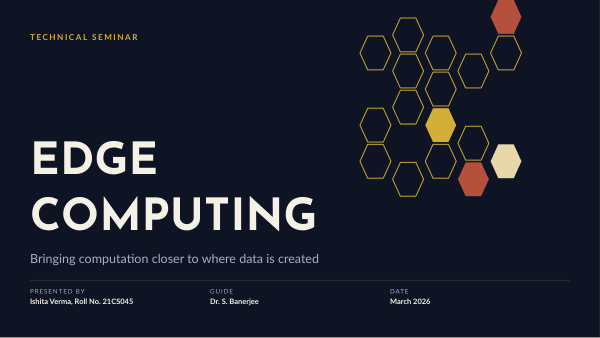 Edge Computing (Midnight Gold) — preview