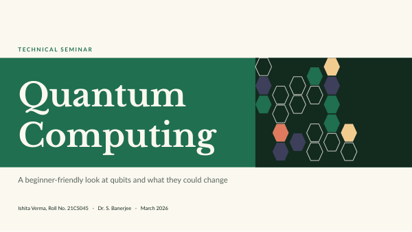 Quantum Computing (Cream Green) — preview