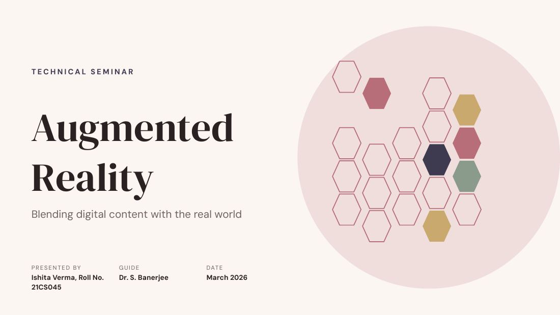 Augmented Reality (Rose Gold) — cover slide