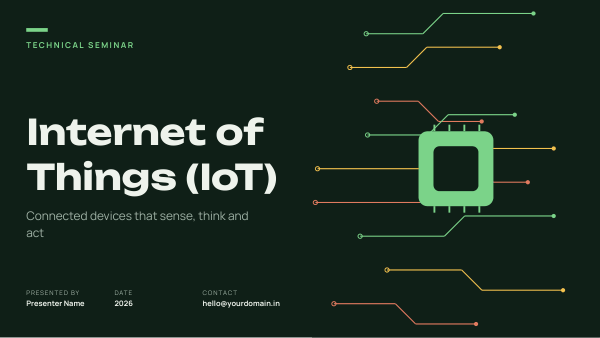 Internet of Things (IoT) (Forest Night) — preview