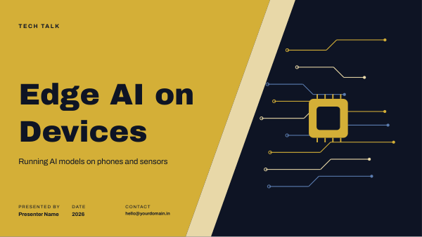 Edge AI on Devices (Midnight Gold) — preview