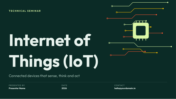 Internet of Things (IoT) (Dark Green) — preview