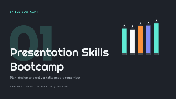 Presentation Skills Bootcamp (Slate Mint) — preview