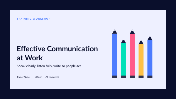 Effective Communication at Work (Ink Blue) — preview