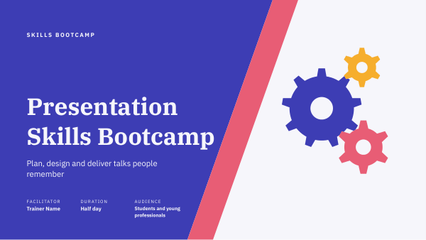 Presentation Skills Bootcamp (Indigo Light) — preview